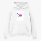 Толстовка худи оверсайз