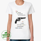 Женская футболка органик