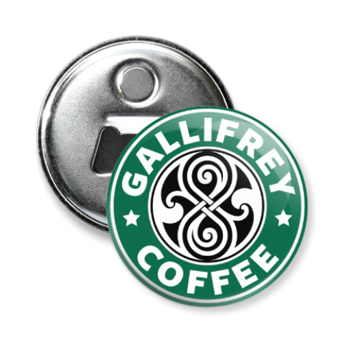 Магнит-открывашка Gallifrey Coffe
