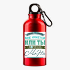 Металлическая бутылка 400 мл UV-DTF