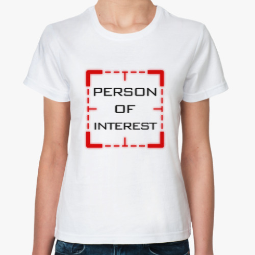 Классическая футболка Person of Interest