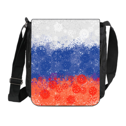 Сумка на плечо (мини-планшет) Флаг России