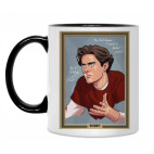 Кружка двухцветная