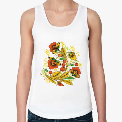 Женская майка с принтом Россия