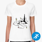 Женская спортивная футболка