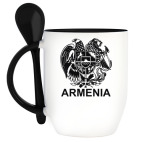 Кружка с ложкой