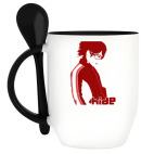 Кружка с ложкой