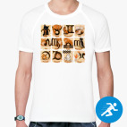 Мужская спортивная футболка