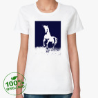 Женская футболка органик