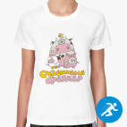 Женская спортивная футболка