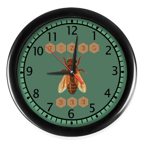 Настенные часы Pixel Bee
