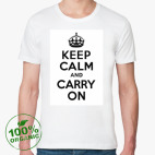 Мужская футболка органик