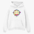 Толстовка худи оверсайз