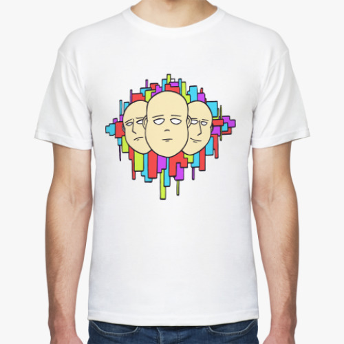 Футболка с принтом Faces