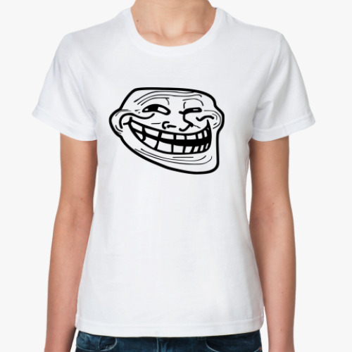 Классическая футболка TrollFace
