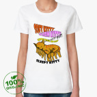 Женская футболка органик