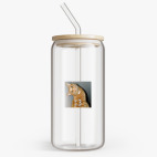 Банка с бамбуковой крышкой