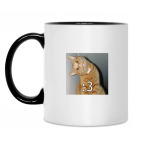 Кружка двухцветная