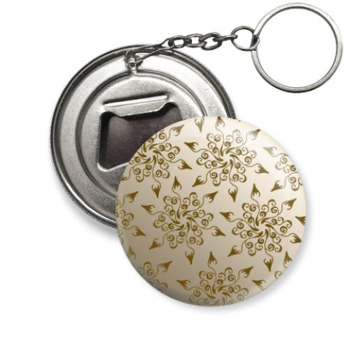 Брелок-открывашка с принтом Орнамент