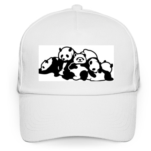 Кепка бейсболка Панды