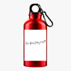 Металлическая бутылка 400 мл UV-DTF