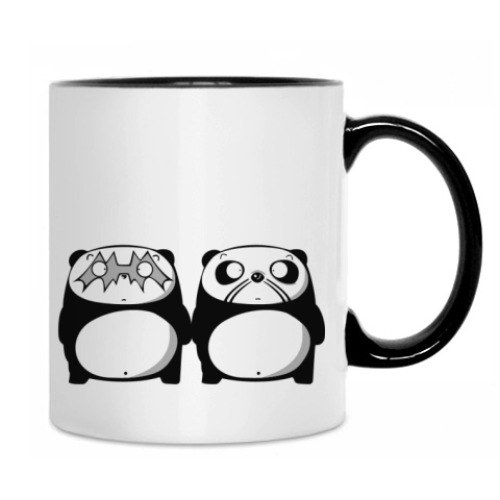 Кружка с принтом Kiss