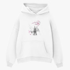 Толстовка худи оверсайз