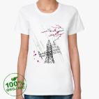 Женская футболка органик