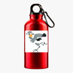 Металлическая бутылка 400 мл UV-DTF