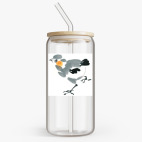 Банка с бамбуковой крышкой