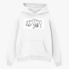 Толстовка худи оверсайз