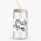 Банка с бамбуковой крышкой