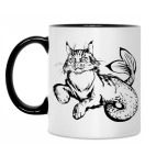 Кружка двухцветная