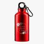 Металлическая бутылка 400 мл UV-DTF