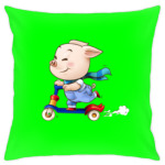 Хрюндель на самокате