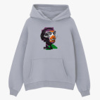 Толстовка худи оверсайз