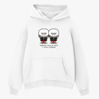 Толстовка худи оверсайз