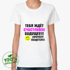 Женская футболка органик