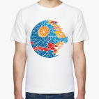 Классическая футболка Звезда Смерти (Звездные Войны)