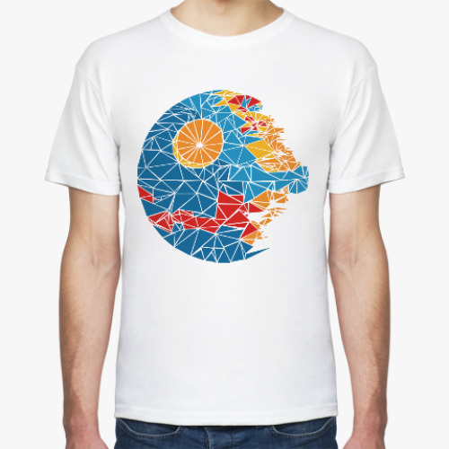 Футболка с принтом Звезда Смерти (Звездные Войны)