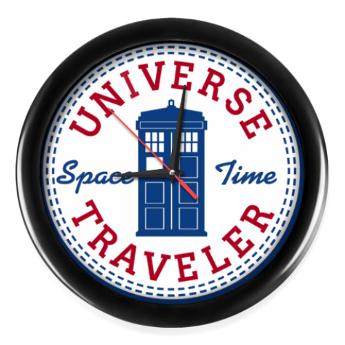 Настенные часы Universe Traveler - Doctor Who