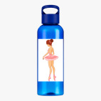 Прозрачная спортивная бутылка