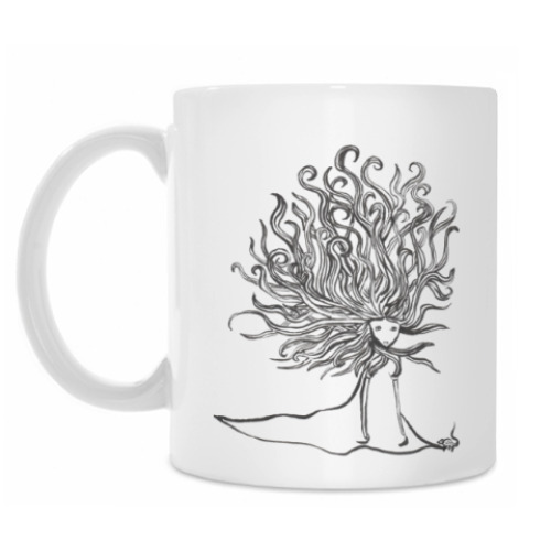 Кружка с принтом Рапунцель