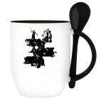 Кружка с ложкой