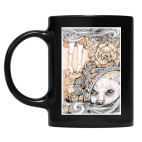 Кружка цветная UV-DTF