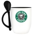 Кружка с ложкой