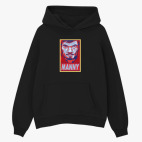 Толстовка худи оверсайз