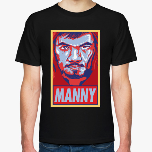 Футболка с принтом Мэнни Пакьяо