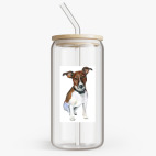 Банка с бамбуковой крышкой