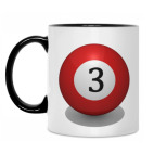 Кружка двухцветная